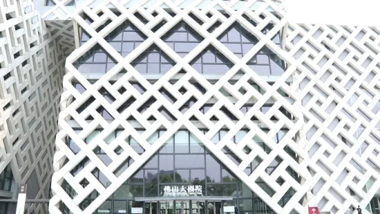 Construction Material Outdoor Decoration Facade Solid Aluminum Panel (KH-CW-80)